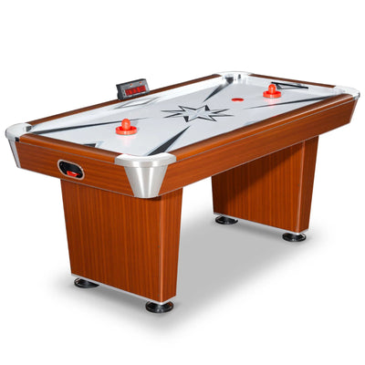 Hathaway Midtown 72-in Air Hockey Table with LED Scoring